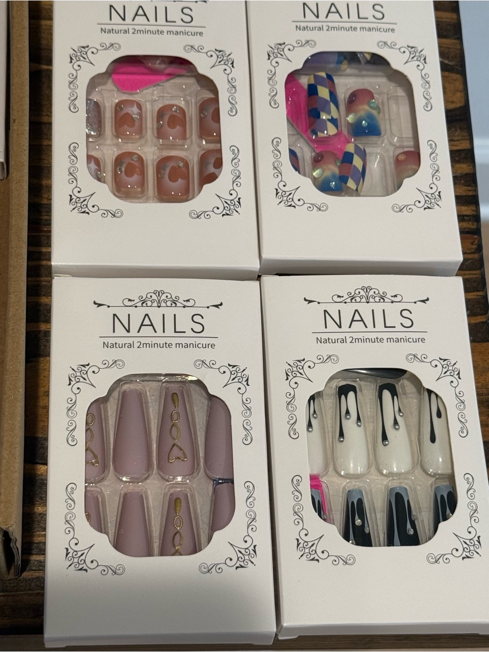 16 sets! Manicure Press-On Nails